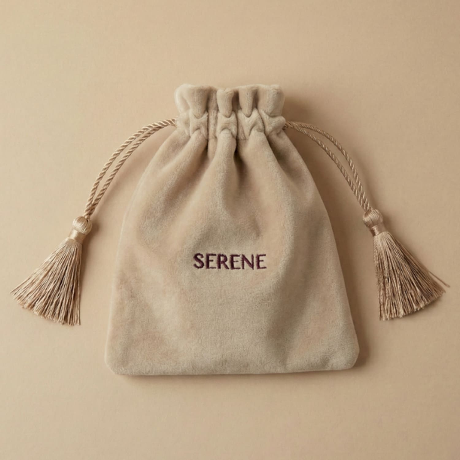 Bolsa de terciopelo para guardar SERENE